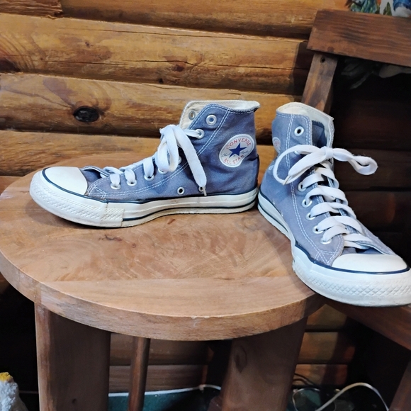 Converse Chuck Taylor All Star Blue Classic Shoes Sneakers M6 5 W8.5 - Picture 6 of 9